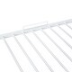preview thumbnail 9 of 10, White Metal House Bunk Bed with Roof, Ladder and Fence for Kids, Boys and Girls