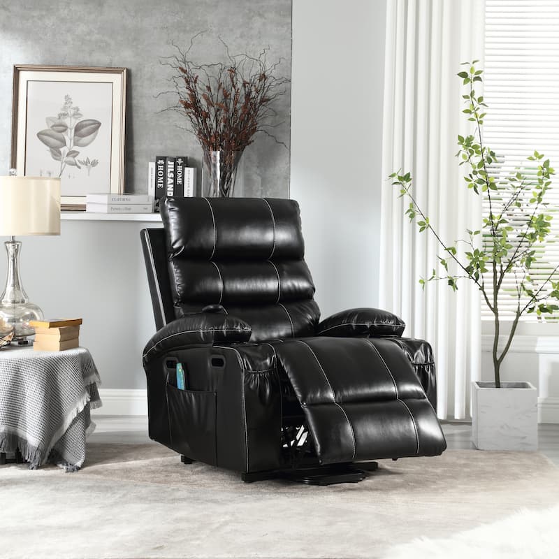 Power Lift Recliner Chair with 4‑Way Massage, Heating & Timer
