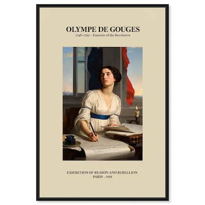 Intellectual Olympe Canvas by Art Remedy