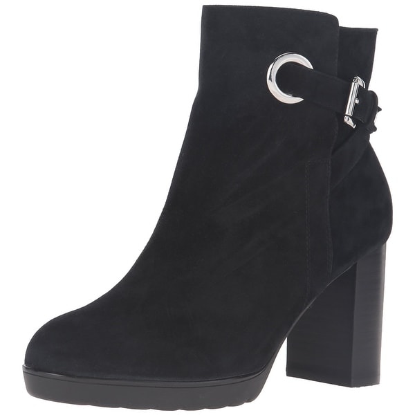 Bella Vita Womens zelda Suede Almond Toe Ankle Fashion Boots