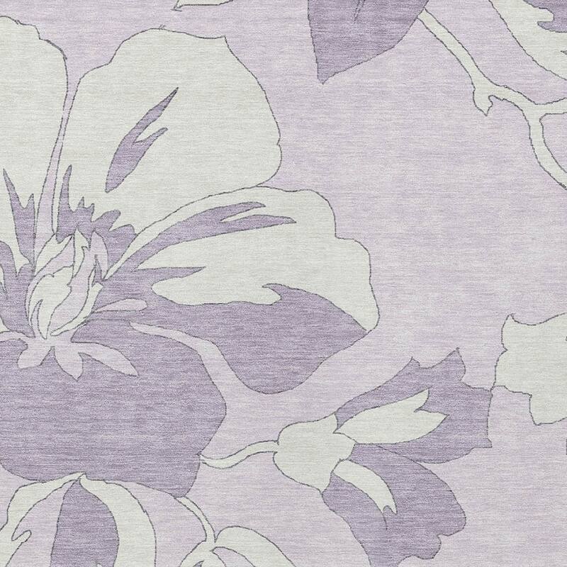 HomeRoots Floral Transitional Rectangle Outdoor Rug