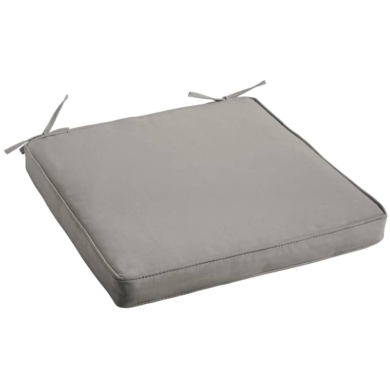 Grey Corded Indoor/ Outdoor Cushion