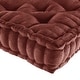 preview thumbnail 20 of 32, Intelligent Designs Charvi Chenille Square Floor Pillow