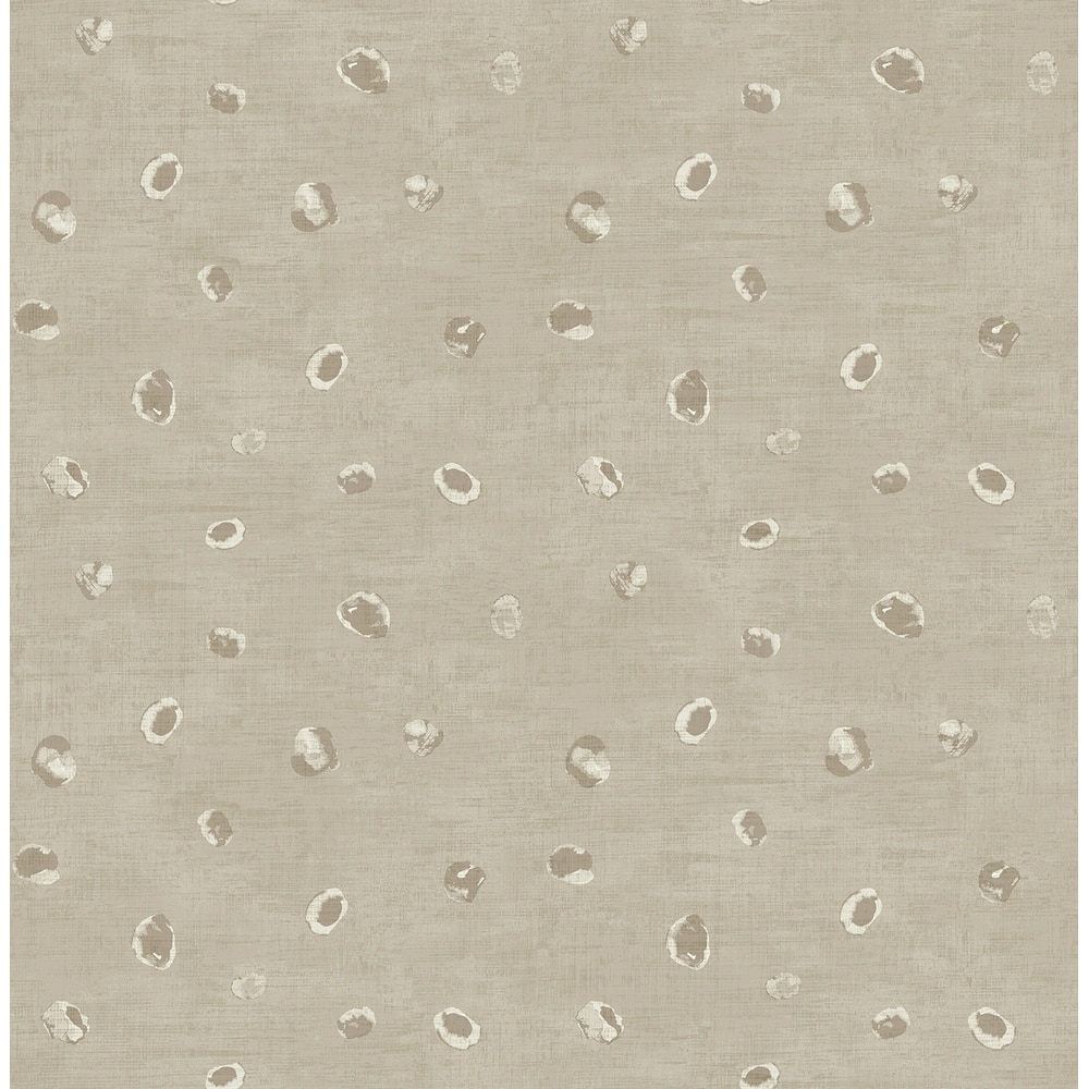 Seabrook Designs Hubble Dot Abstract Unpasted Wallpaper