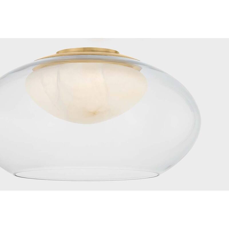 Hudson Valley Lighting 9019 Moore 17" Wide LED Flush Mount Ceiling