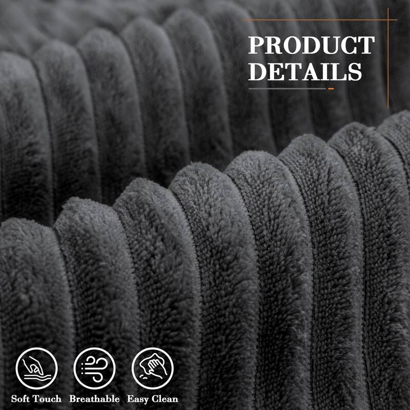 L Shaped Modular Sectional Couch, 126" Boneless Couches for Living Room, Modern Cloud Couch with Chaise Lounge