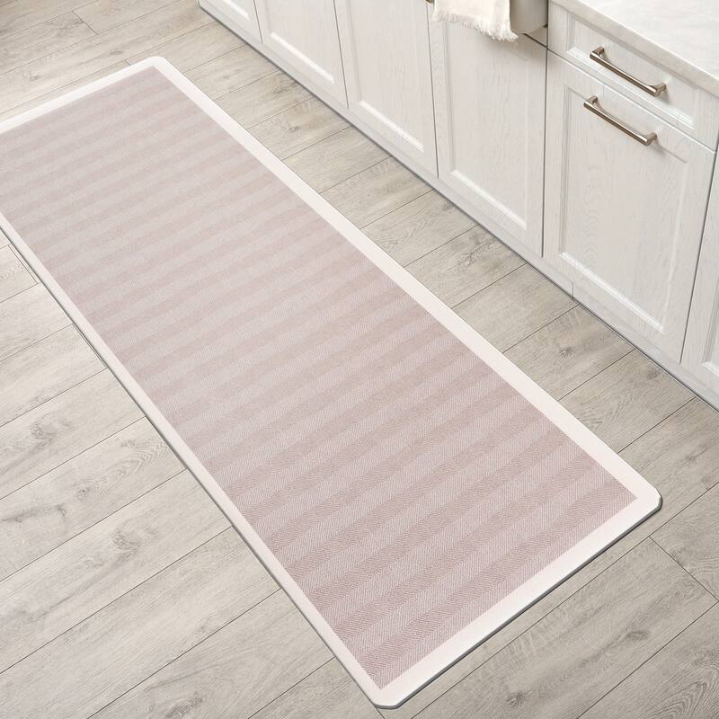World Rug Gallery Chevron Boho Anti-Fatigue Standing Mat