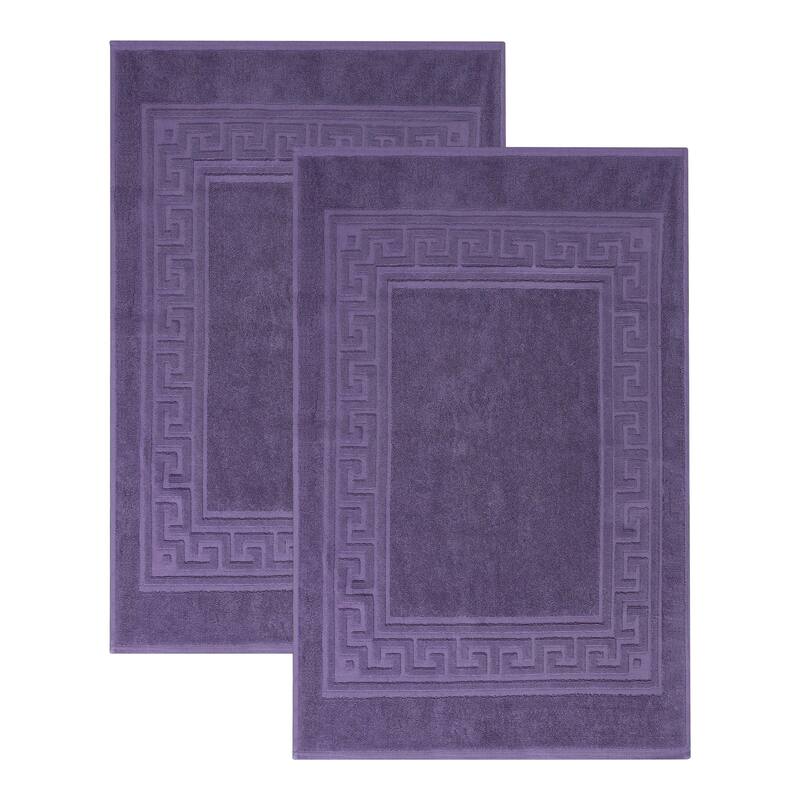 Superior Plush & Absorbent 900 GSM Cotton Bath Mat - (Set of 2)