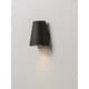 preview thumbnail 3 of 7, Mini 1-Light LED Outdoor Wall Sconce