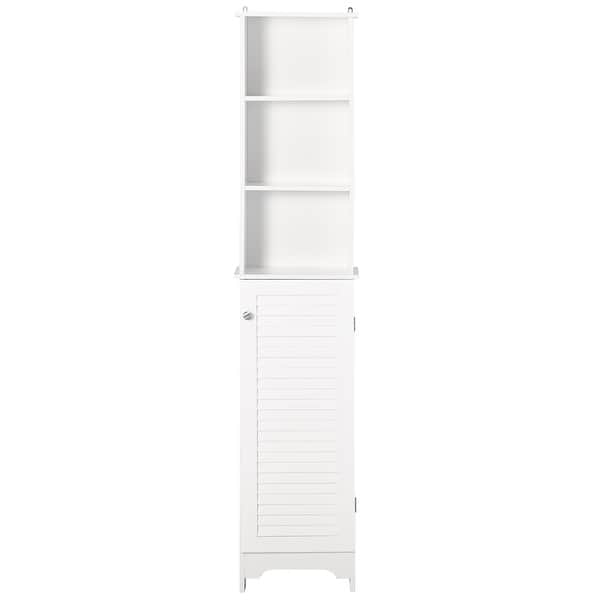 Space Saver Bathroom Storage Cabinet in White - Bed Bath & Beyond