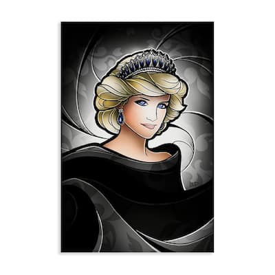 Stupell Royal Peoples' Princess Canvas Wall Art Design By Mandie Manzano