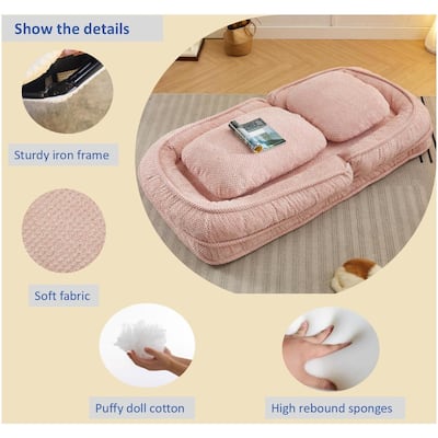 Human Dog Bed Lazy Sofa Couch with 5 Adjustable Position