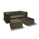 preview thumbnail 3 of 114, Jaxx Zipline Convertible Queen-size Sleeper Loveseat and Ottoman Set
