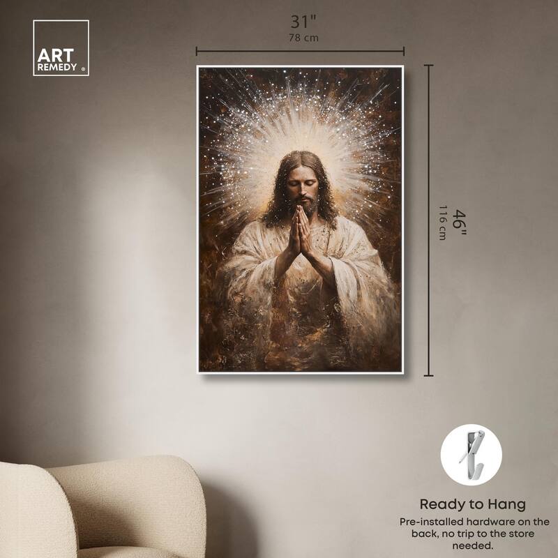 Meditation Manifested Canvas by Art Remedy