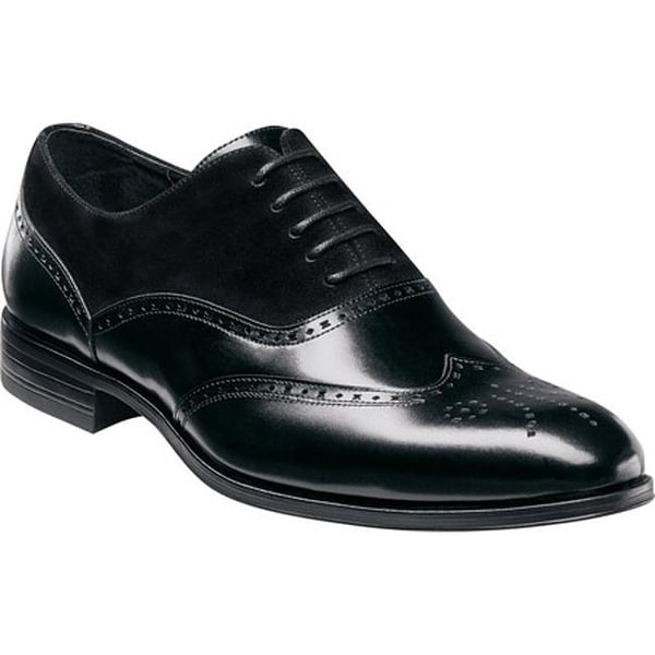 stacy adams black wingtips