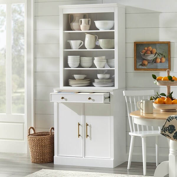 Lifestorey Monza 2-Piece Buffet Hutch Set - Bed Bath & Beyond