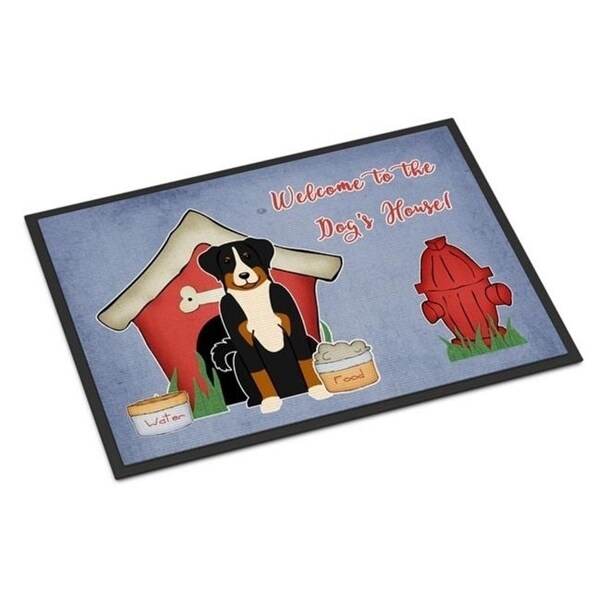 Carolines Treasures BB2797MAT Dog House Collection Appenzeller Sennenhund Indoor or Outdoor Mat 18 x 0.25 x 27 in.