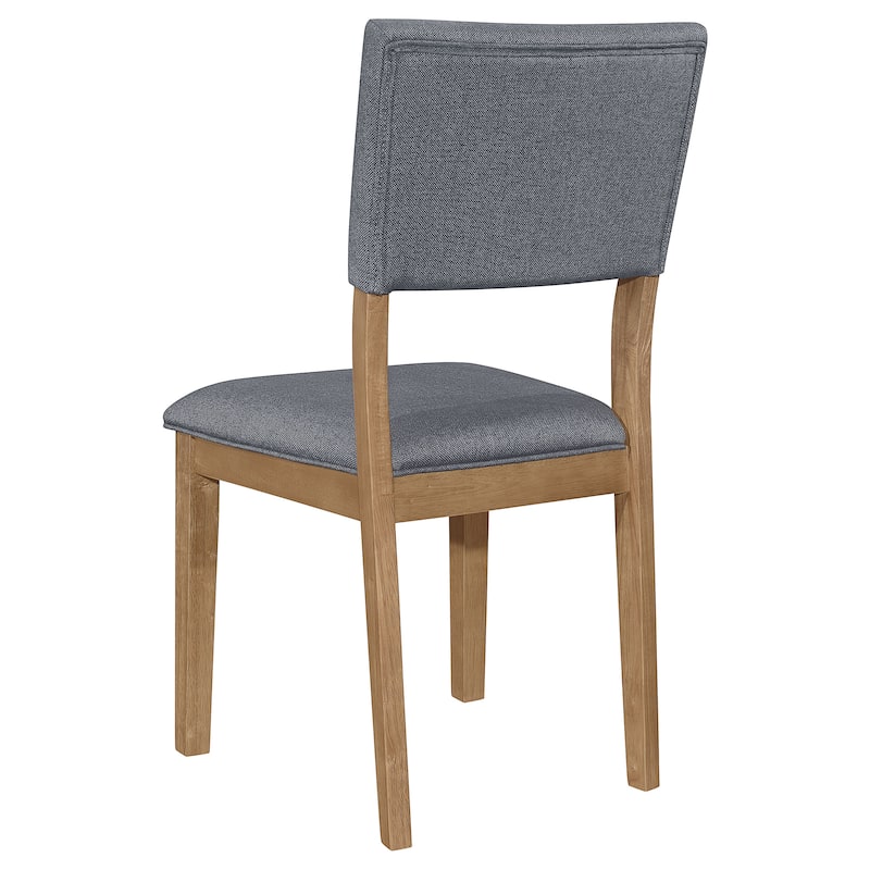 Sharon Brown Fabric Upholstered Dining Side Chair (Set of 2)