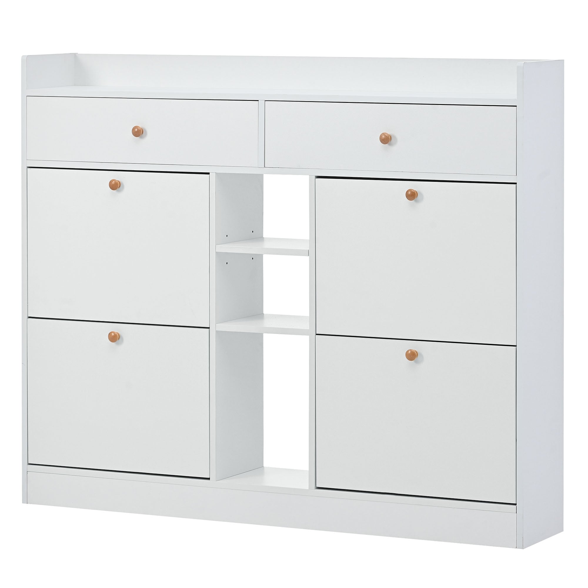 https://ak1.ostkcdn.com/images/products/is/images/direct/77bcdcdddeade07657bbb48ed0b085402fc11ce8/Shoe-Cabinet-with-4-Flip-Drawers-for-Entryway-2-Tier-Shoe-Storage-Organizer-w--Drawers-Freestanding-Shoe-Rack-Storage-Organizer.jpg