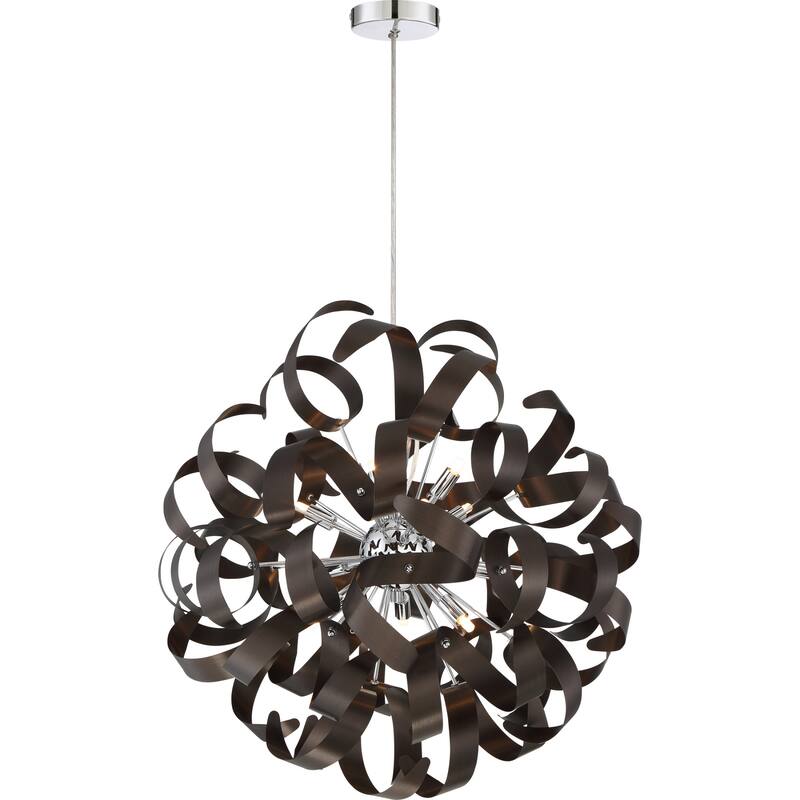 James Allan Curry 12 Light 23" Wide Modern Globe Pendant