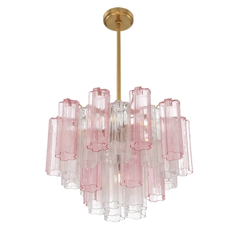Crystorama Lighting Group ADD-306-SP Addis 6 Light 20" Wide Chandelier