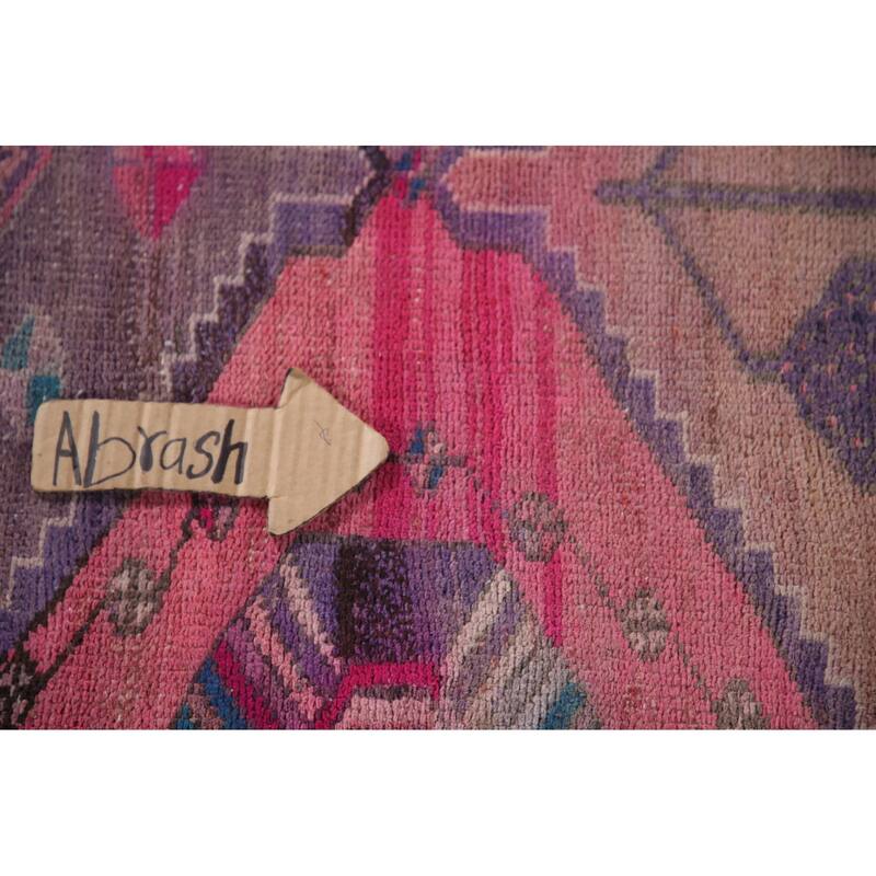 Over-Dyed Bakhtiari Persian Vintage Area Rug Hand-Knotted Wool Carpet - 6'2"x 9'5"