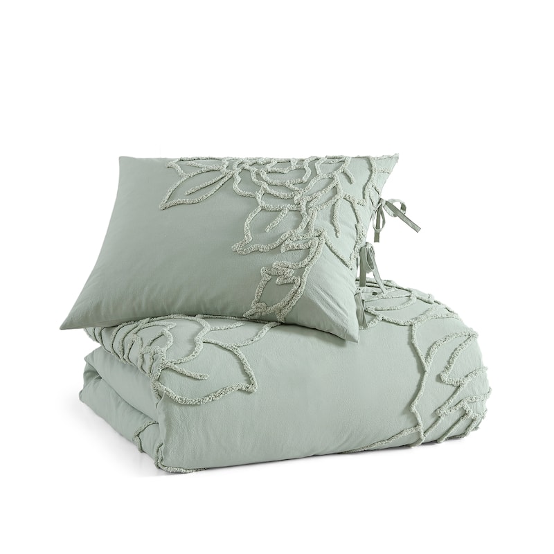 Peri Home Chenille Rose Comforter Set