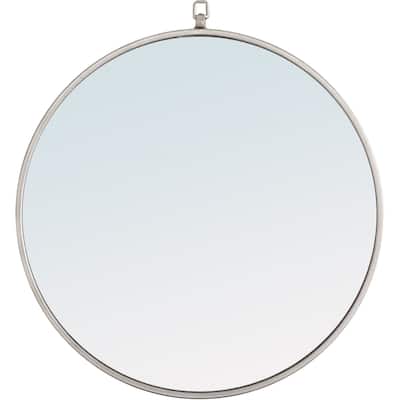 Elegant Lighting Eternity 24" Diameter Circular Metal Framed Wall