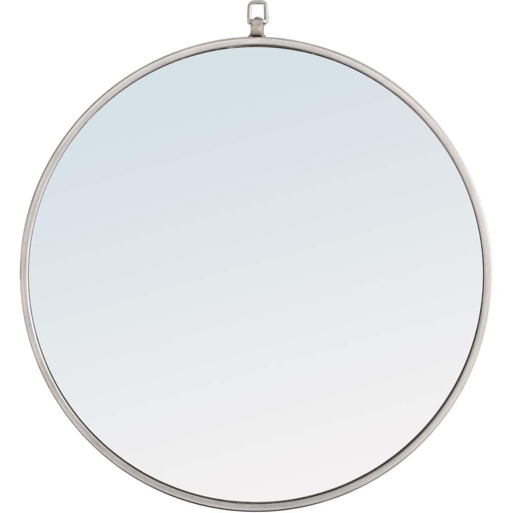 Elegant Lighting Eternity 24" Diameter Circular Metal Framed Wall