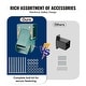 preview thumbnail 6 of 11, A-Frame Middle Swing Set Brackets, Heavy Duty Carbon Steel Swing Set Hardware with Mounting Hardware, DIY Swing Set Bracket