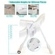 preview thumbnail 7 of 15, Babyjoy Foldable Convertible High Chair Height Adjustable Baby Feeding