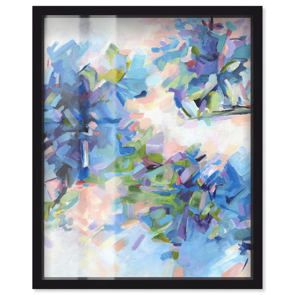 Blue Botanicals Shadowbox by Art Remedy