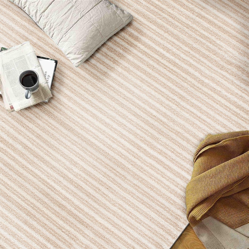 Contemporary Striped Area Rug