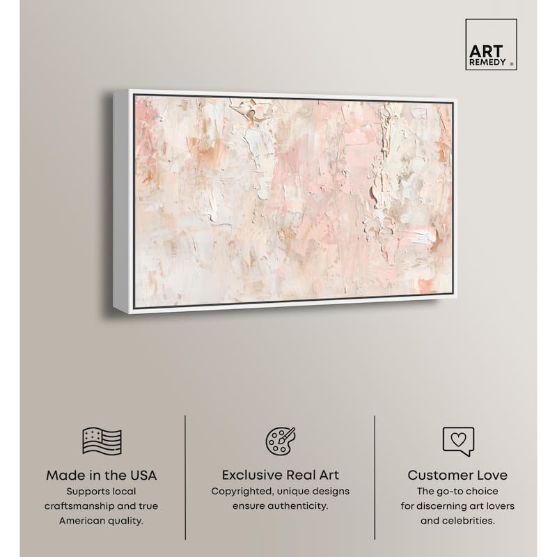 Impasto Layers Canvas by Art Remedy