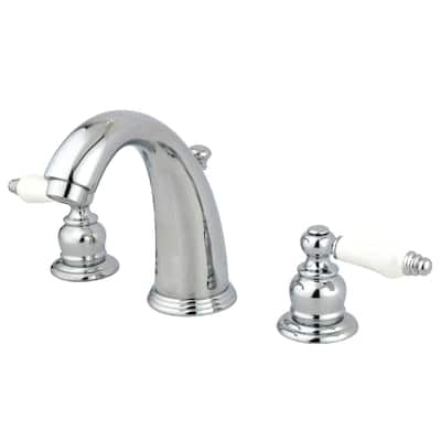 Kingston Brass Victorian Deck Mount Widespread Bathroom Faucet