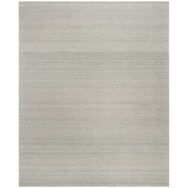 SAFAVIEH Handmade Natura Refiqe Wool Rug - 10' x 14' - Grey - Rectangle