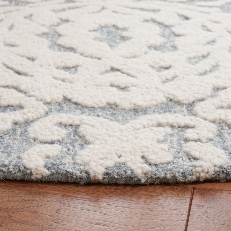 SAFAVIEH Handmade Metro Shafika Floral Wool Rug