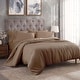 preview thumbnail 3 of 89, Superior Egyptian Cotton 300 Thread Count Solid Duvet Cover Set Taupe - California King