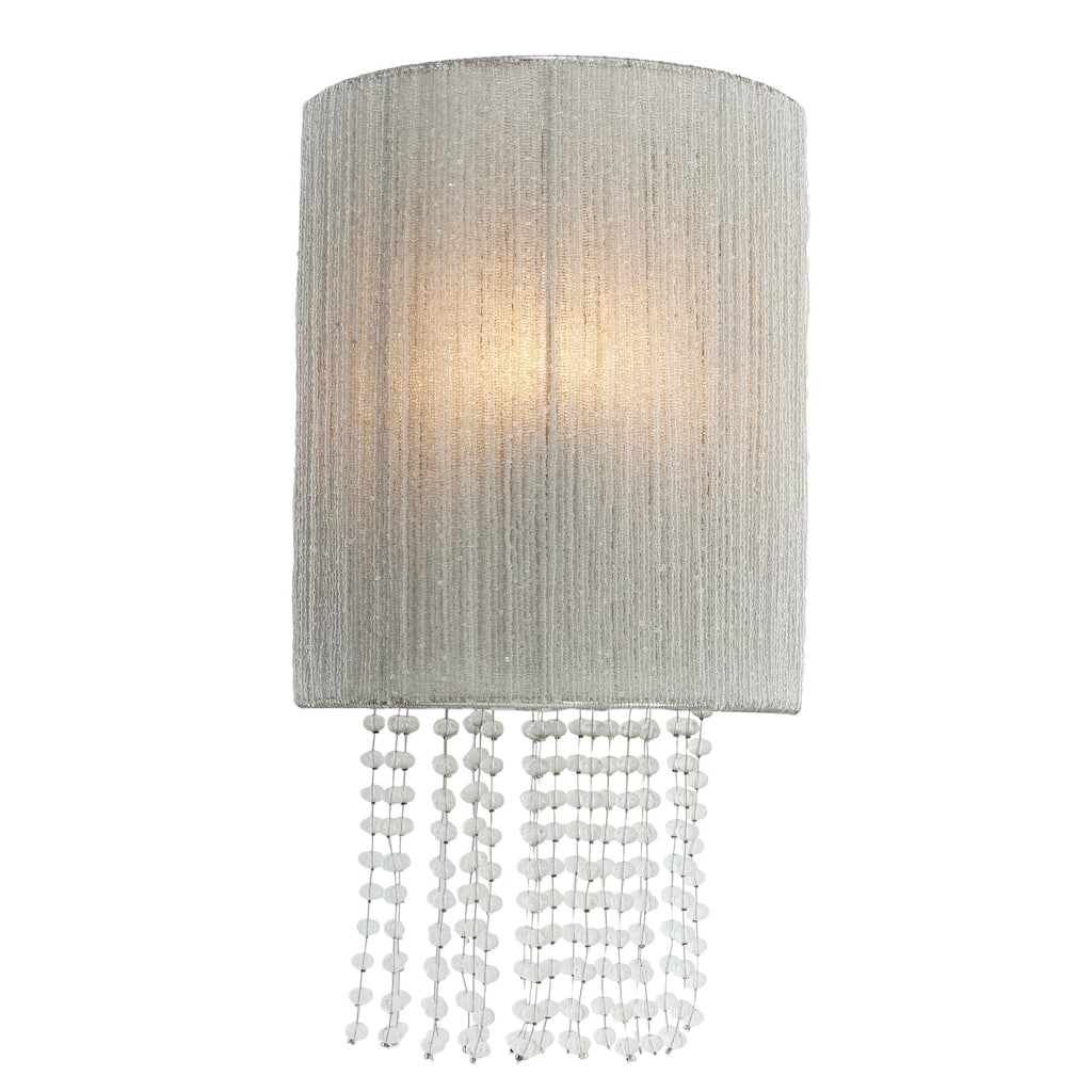 Metropolitan N1510 Crystal Reign 18" Tall Wall Sconce