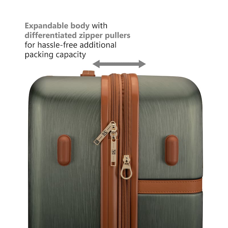 BADGLEY MISCHKA Grace 3 Piece Expandable Spinner Luggage Set