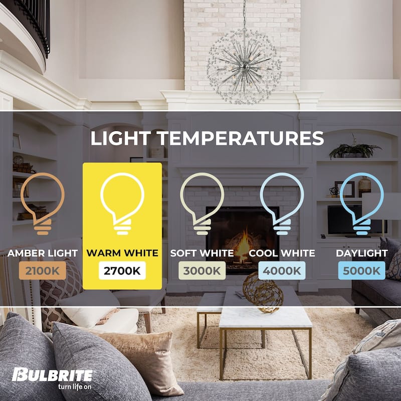Bulbrite Pack of (3) Clear Mini JC Bi-Pin (G4) LED Bulb
