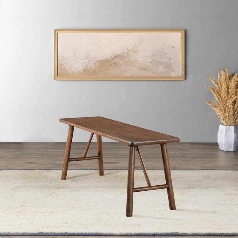 Odesa Luxury High Quality Solid Wood Bench - Walnut