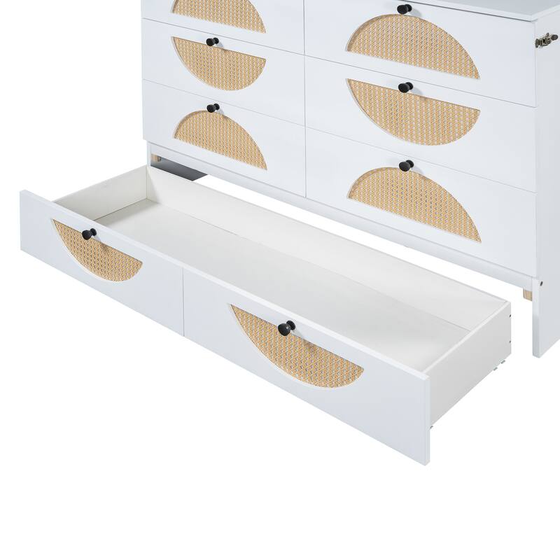 Modern Murphy Bed with Large Drawer, USB Ports, and Outlets