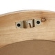 preview thumbnail 12 of 12, Cameo Wood Framed 32-Inch Oval Wall Mirror, Bathroom Wall Mirror - 31.89" H x 24" W x 1.26" D