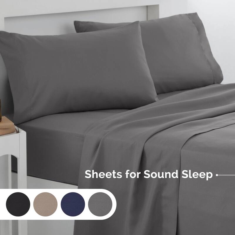 Martex Easy Living Brushed Microfiber Soft Wrinkle Resistant Sheet Set