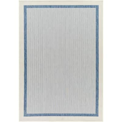 Livabliss Ravello Classic Stripe Indoor/ Outdoor Area Rug