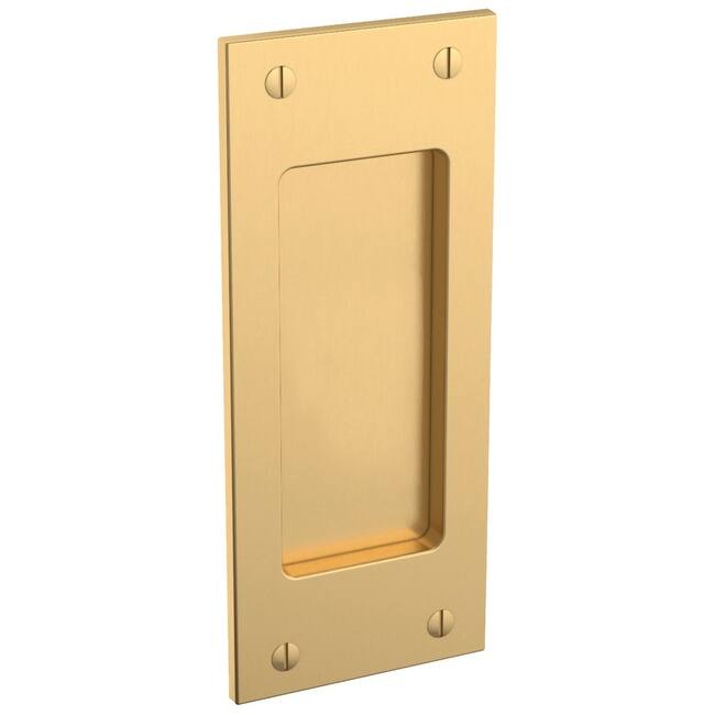 Baldwin Santa Monica Full Dummy Pocket Door Set with Double Door Catch