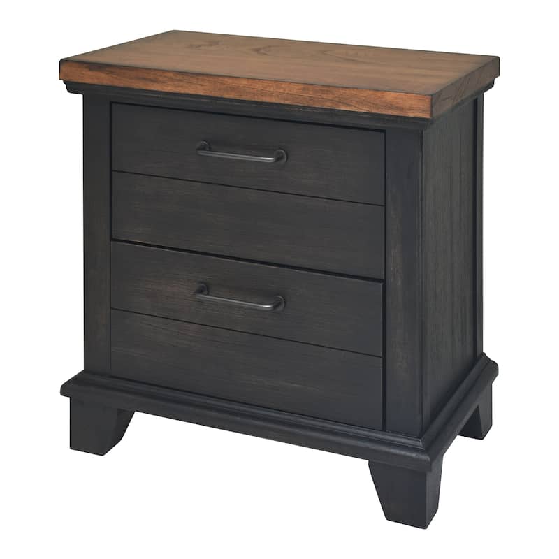Steve Silver Overlook Two-tone 2-drawer Nightstand