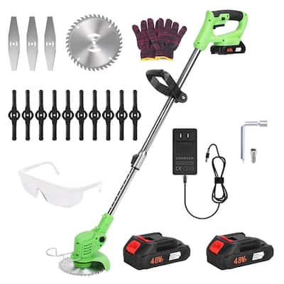 Cordless Grass Trimmer Rechargeable Lawn Mower