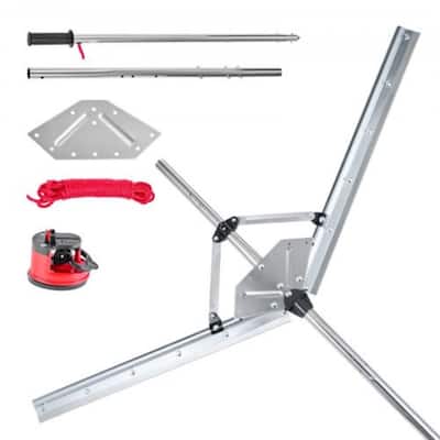 Lake Weed Cutter with 48" Cutting Width and Steel Blades - 47.99 x 57.09 x 1.18 in